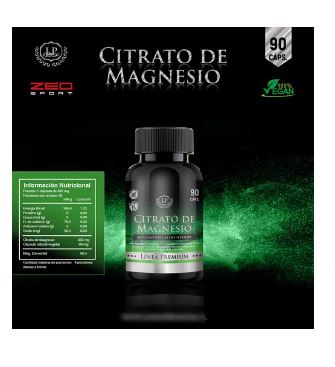 Citrato De Magnesio Puro (premium) 3m